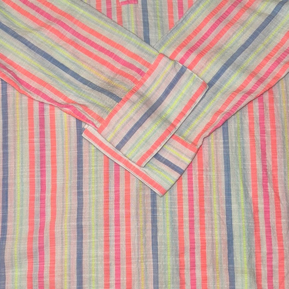 Vineyard Vines Neon Striped Tunic - Picture 2 of 6